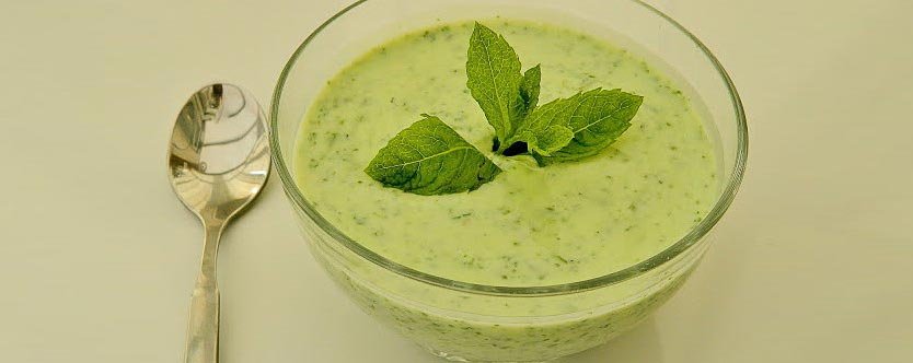 Mint + Coriander Raita